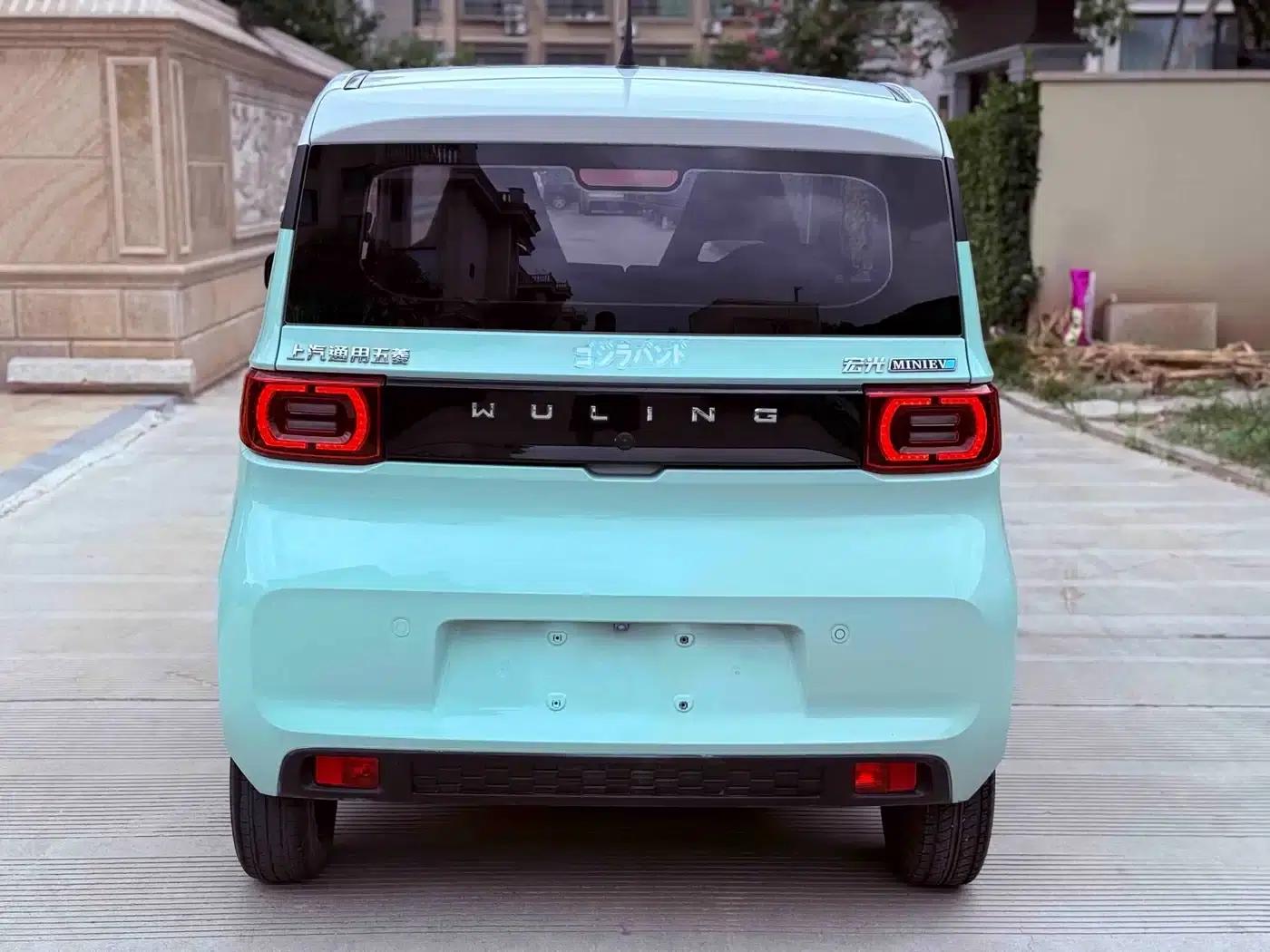 Hongguang MINIEV 2021 Macaron Sandwich Edition 120km Ternary Lithium Battery — миниатюра 9
