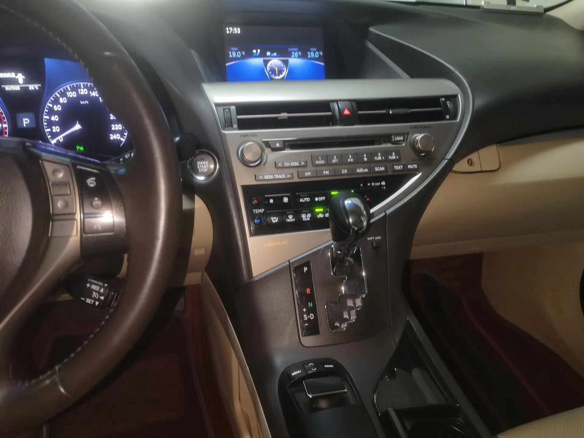 Lexus RX Classic 2013 270 Elegant Edition — миниатюра 13