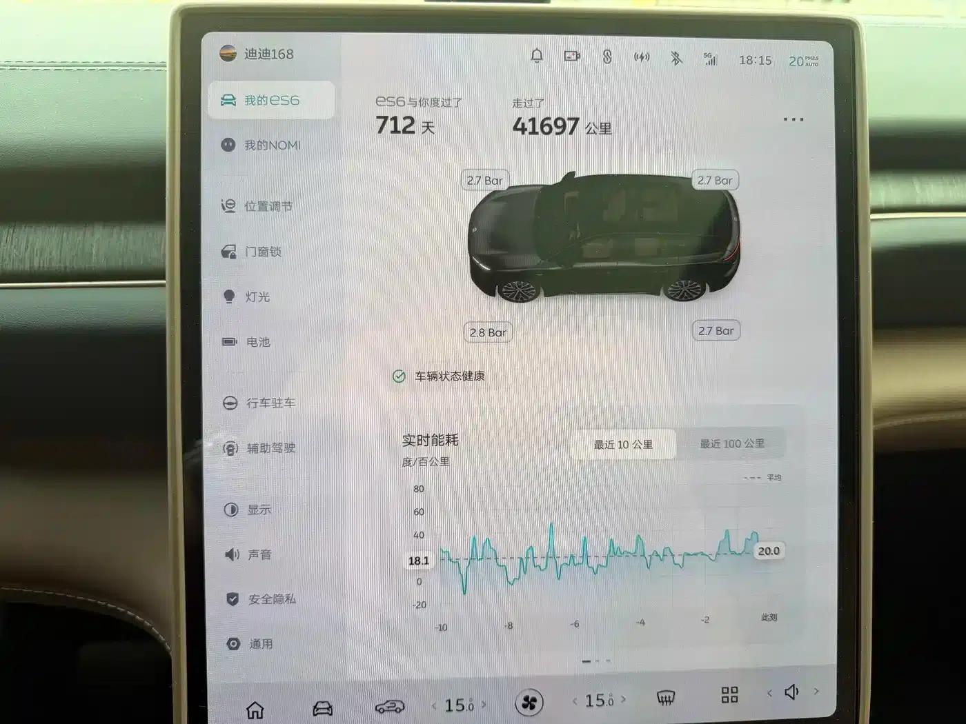 NIO ES6 2024 model 75kWh — миниатюра 17