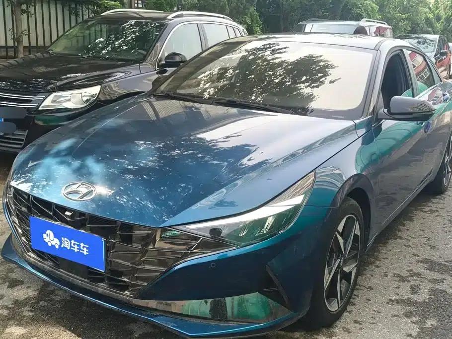 Hyundai Elantra 2021 240TGDi DCT TOP Flagship Edition — миниатюра 1