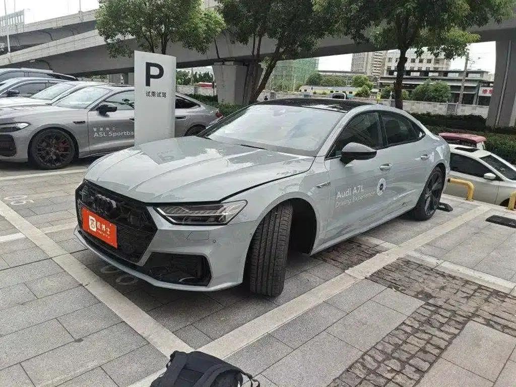 2024 Audi A7L 45 TFSI quattro RS Package Racing Edition — миниатюра 2