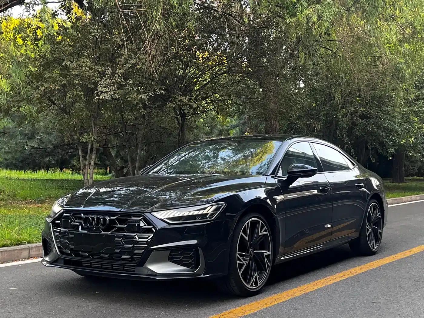 2024 Audi A7L 45 TFSI quattro Black Edition — миниатюра 1