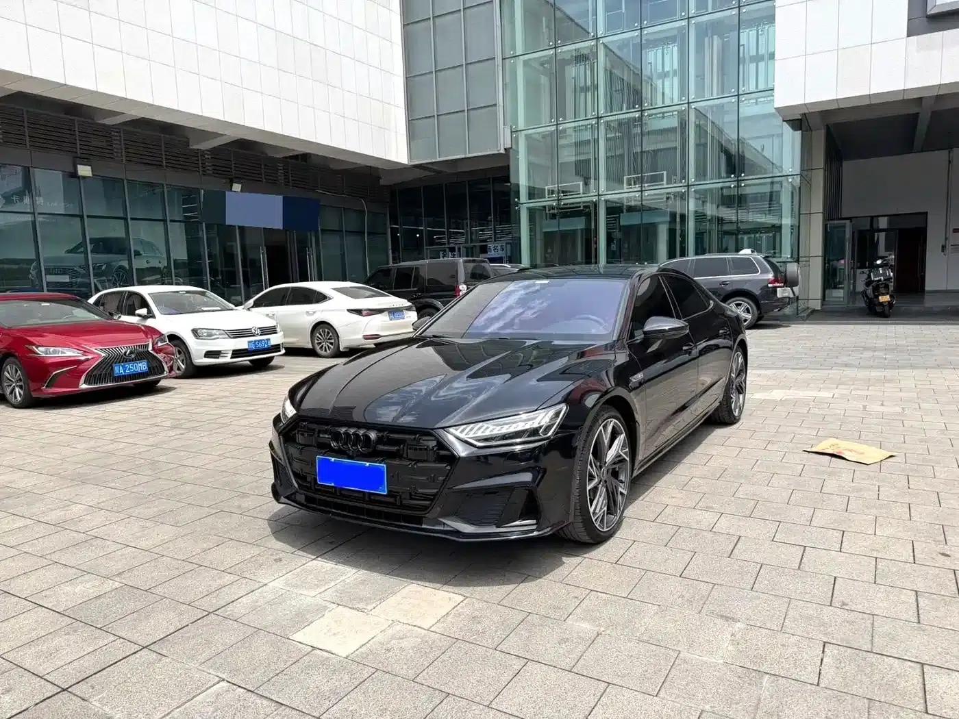 Audi A7L 2024 45 TFSI quattro S-line Black Knight Edition — миниатюра 1