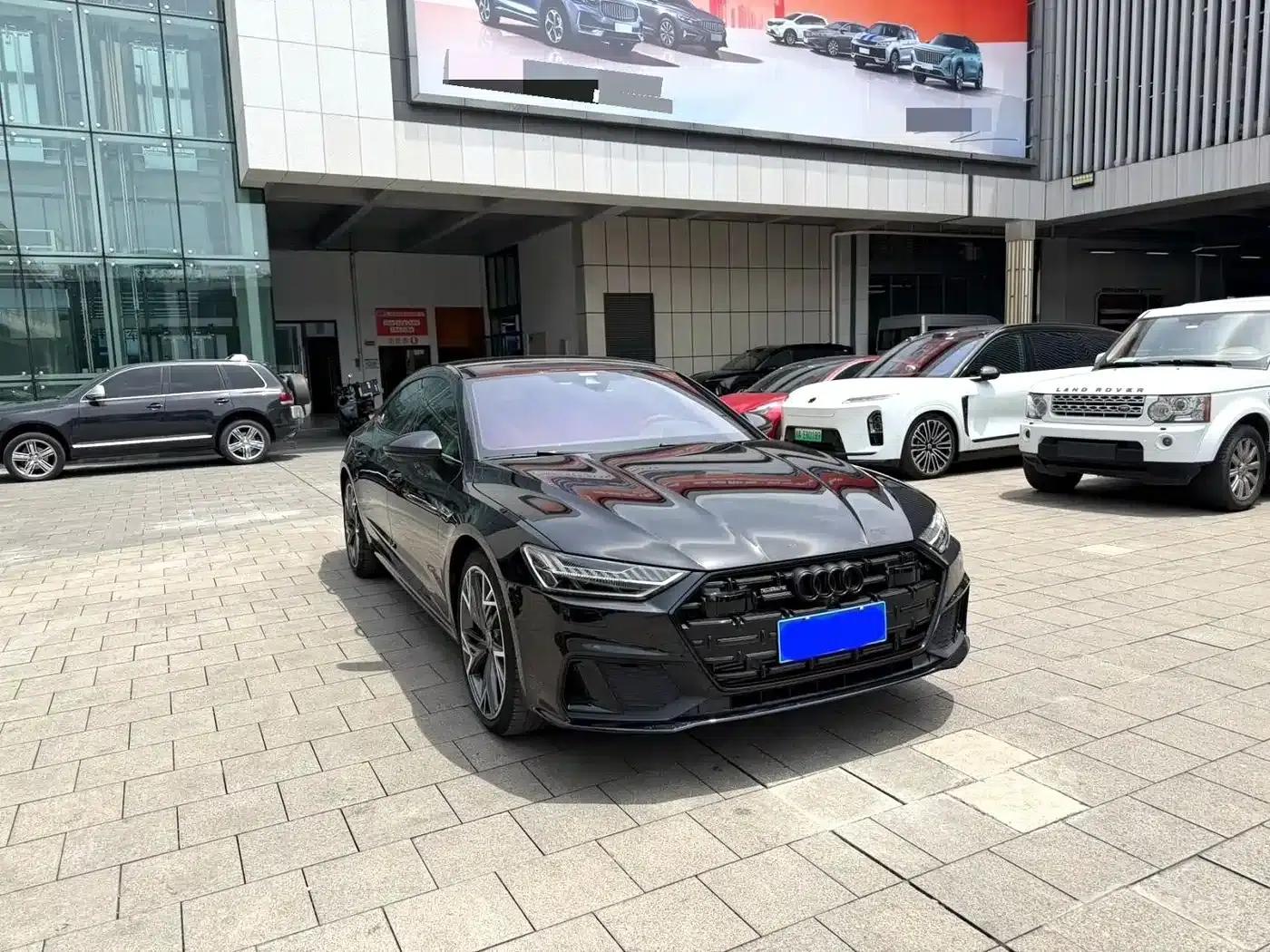 Audi A7L 2024 45 TFSI quattro S-line Black Knight Edition — миниатюра 2
