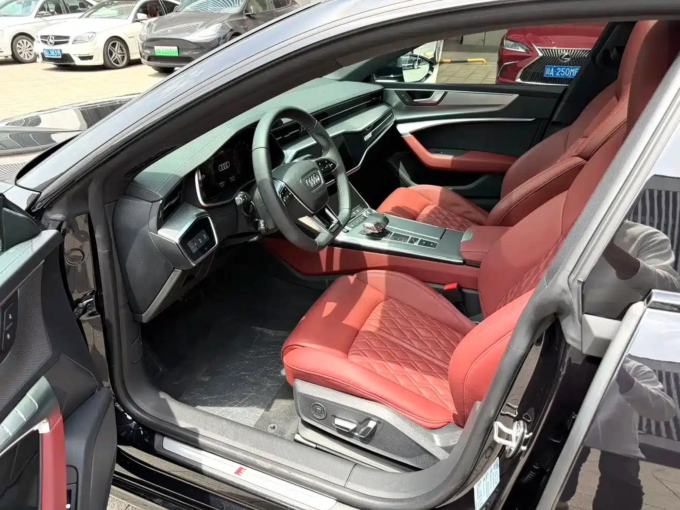Audi A7L 2024 45 TFSI quattro S-line Black Knight Edition — миниатюра 3