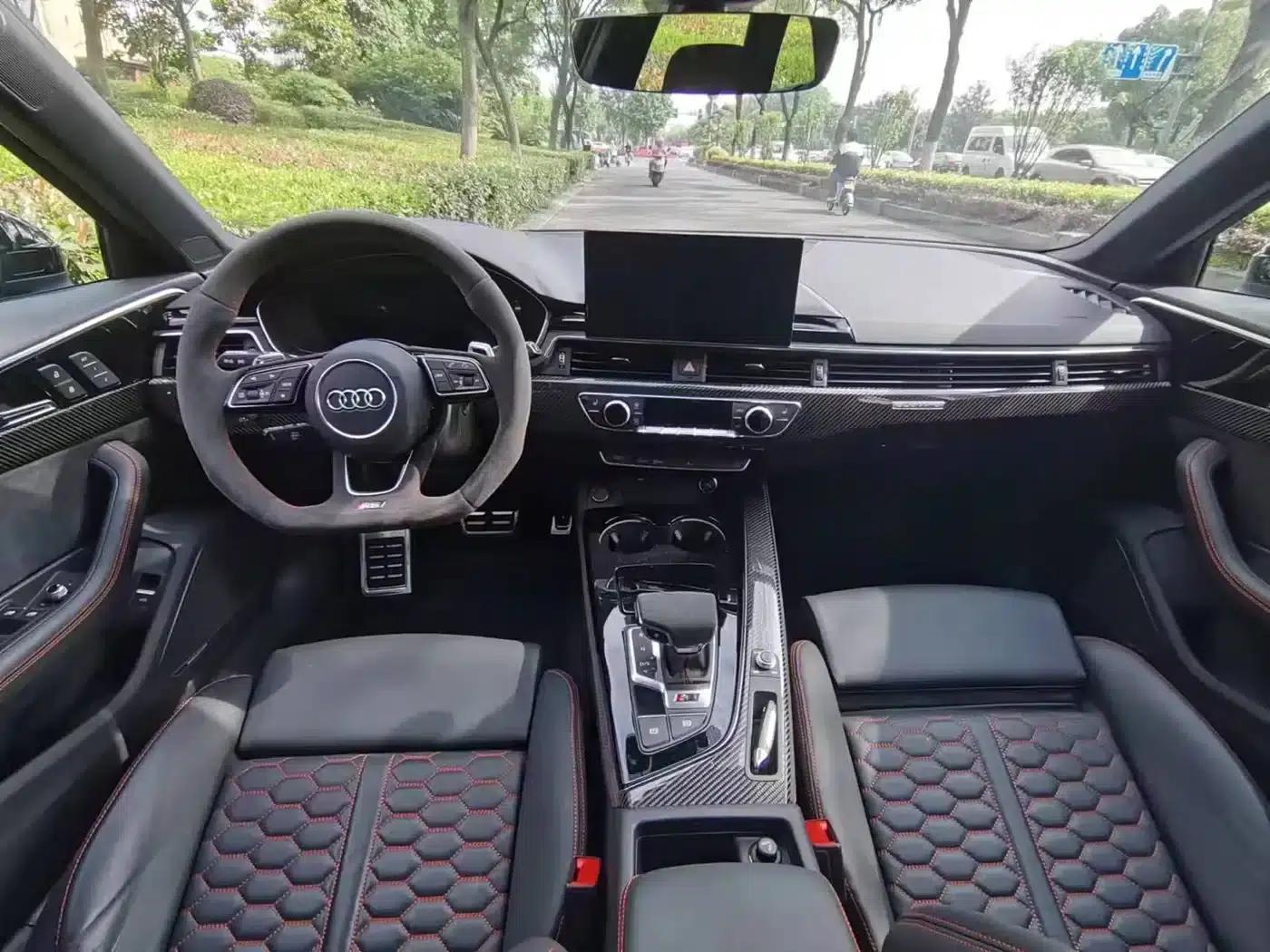 2021 Audi RS 4 RS4 Avant Dark Gold Edition — миниатюра 5