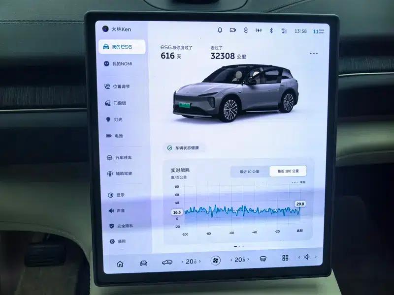 NIO ES6 2024 model 75kWh — миниатюра 15