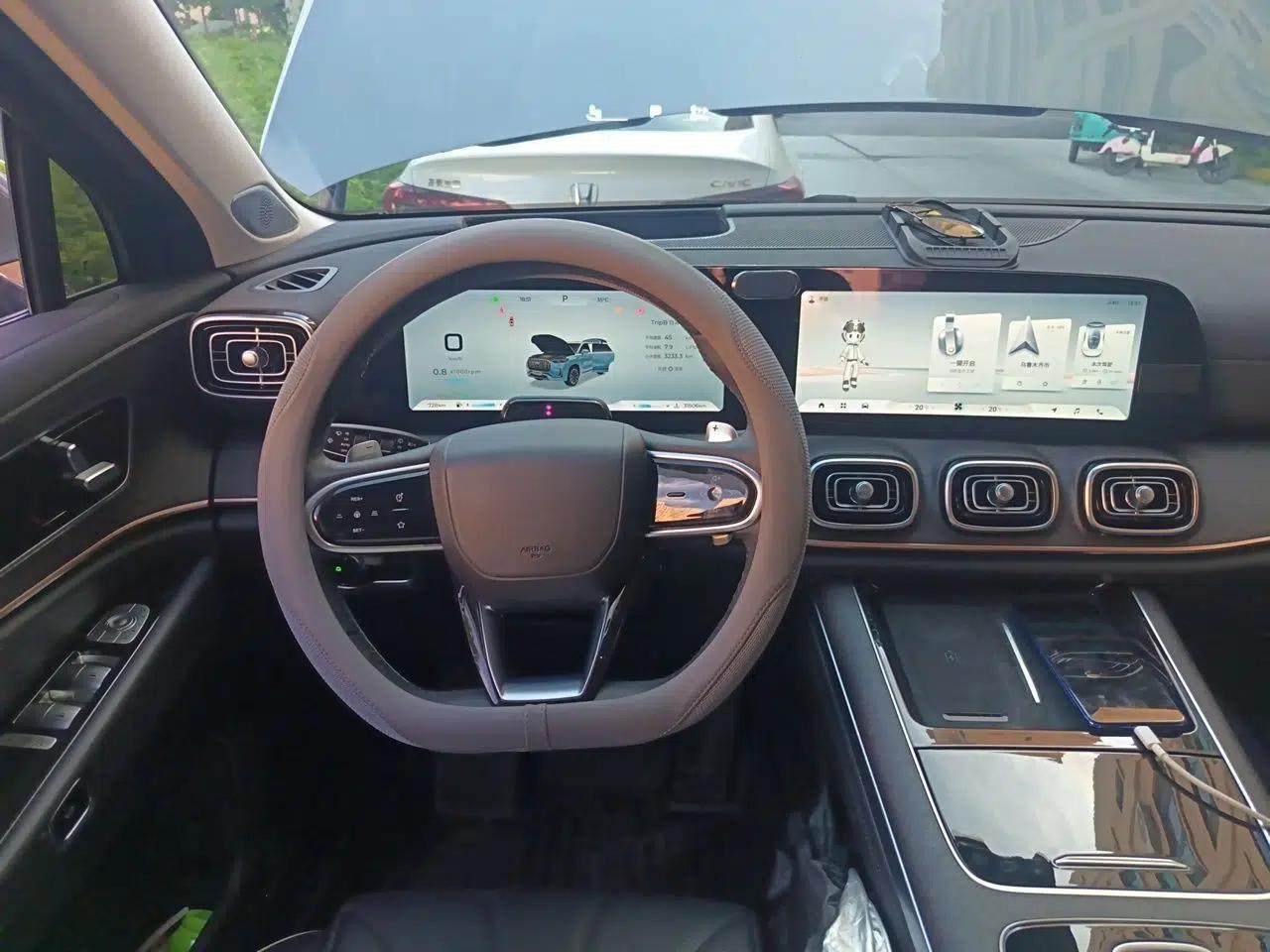 Chery Tiggo 9 2023 2.0T Dual-Clutch Two-Wheel Drive Prestige Version 7 Seats — миниатюра 10