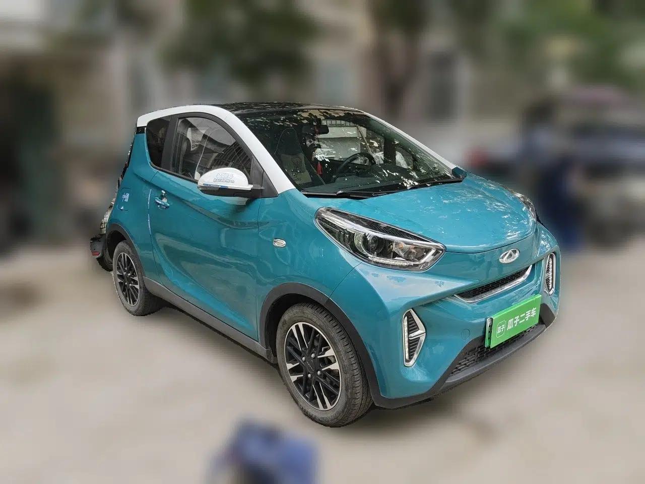 Chery QQ Little Ant 2022 Sweet Pink Edition Half-Sugar Version 3-Cell Lithium 30kW 301km — миниатюра 3