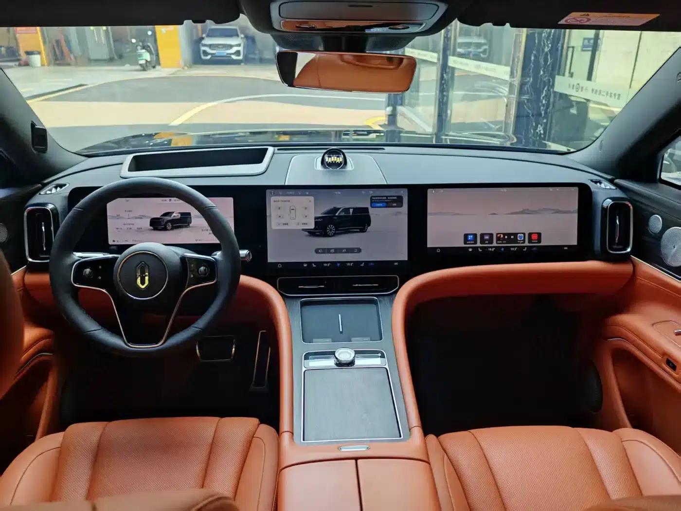 Wenjie M9 2024 Pure Electric Ultra Edition 100kWh 6-Seater — миниатюра 10