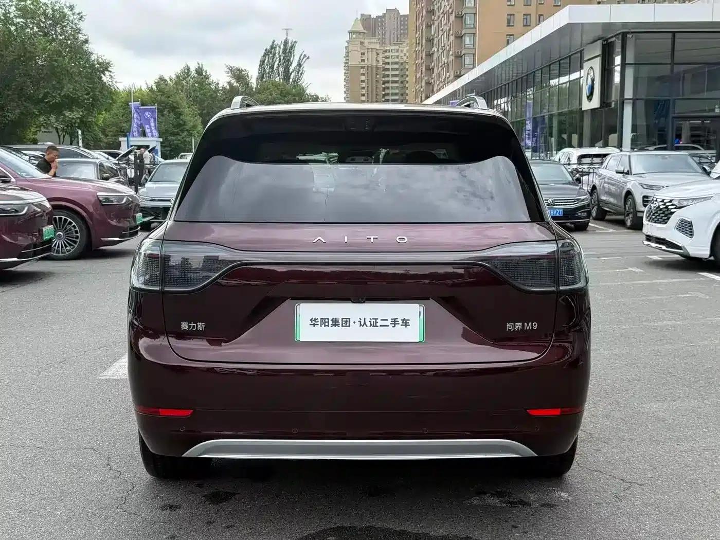 Wenjie M9 2025 Extended Range Ultra Edition 52kWh 5-Seat Version (192-line LiDAR) — миниатюра 5