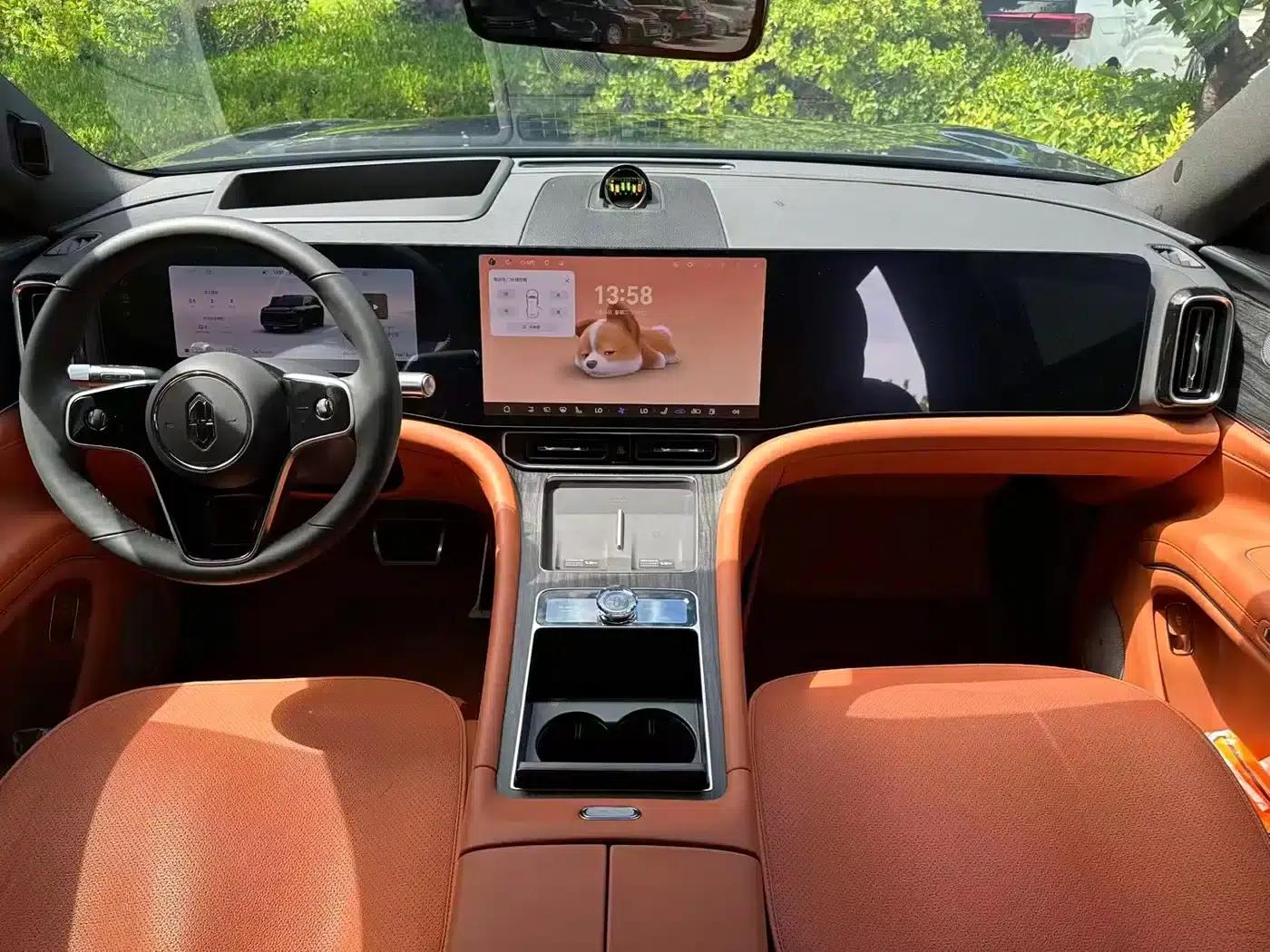 Wenjie M9 2025 Ultra Extended Range Edition (52kWh, 6-seater, 192-line LiDAR) — миниатюра 13