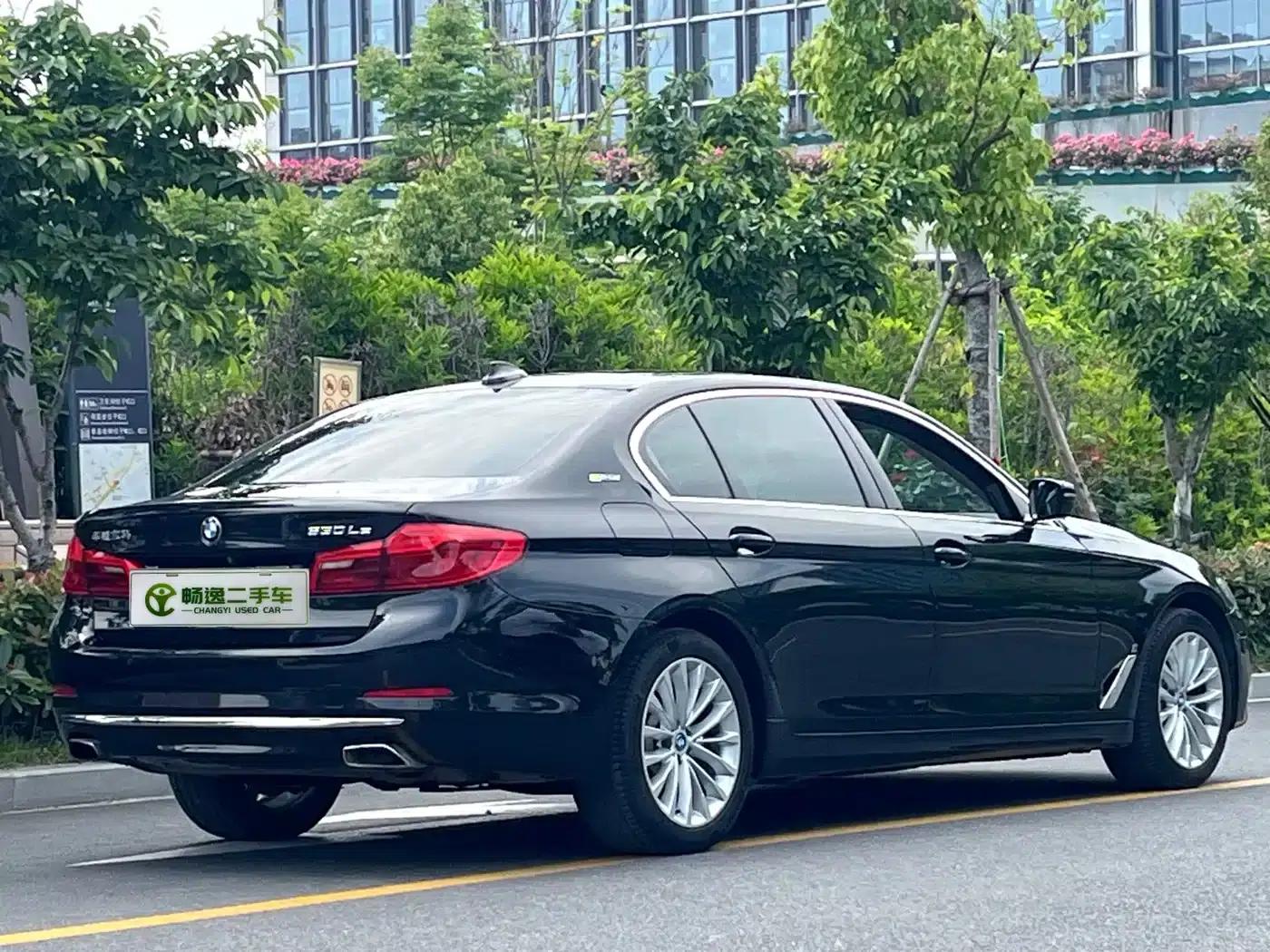 BMW 5 Series PHEV 2019 Facelift 530Le Luxury Package — миниатюра 3
