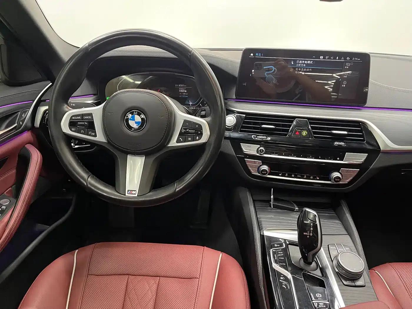 BMW 5 Series PHEV 2021 Facelift 535Le M Sport Package — миниатюра 5