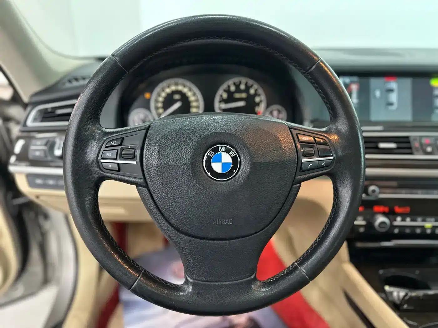 BMW 7 Series 2009 740Li Luxury — миниатюра 7