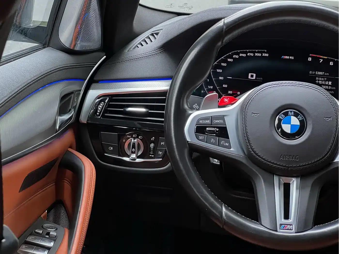 2021 BMW M5 — миниатюра 20