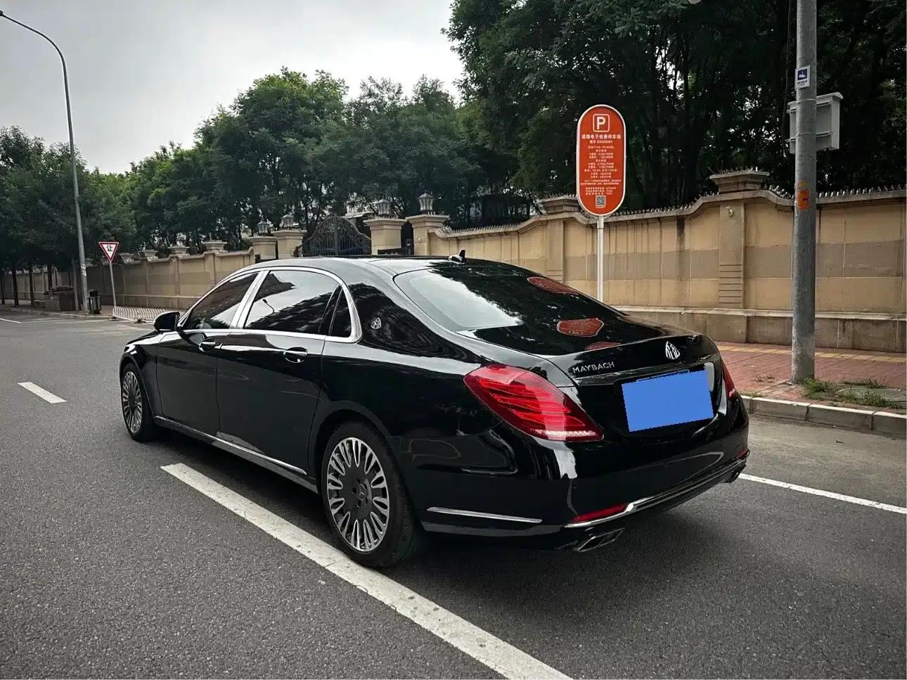Maybach S-Class 2017 S 400 4MATIC — миниатюра 4
