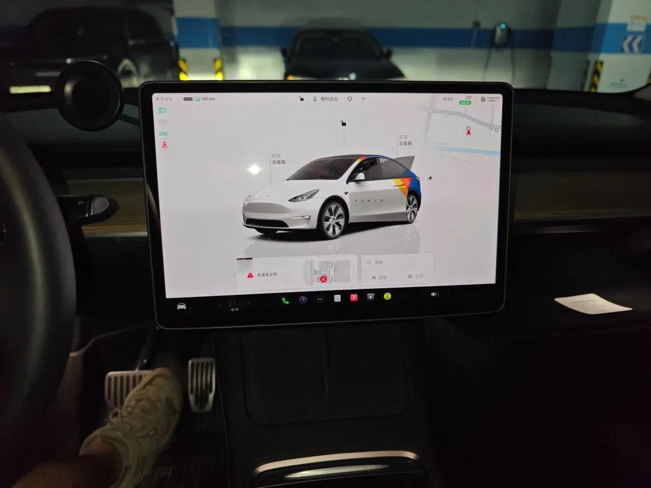 Tesla Model Y 2022 Revised Version Rear-Wheel Drive — миниатюра 13