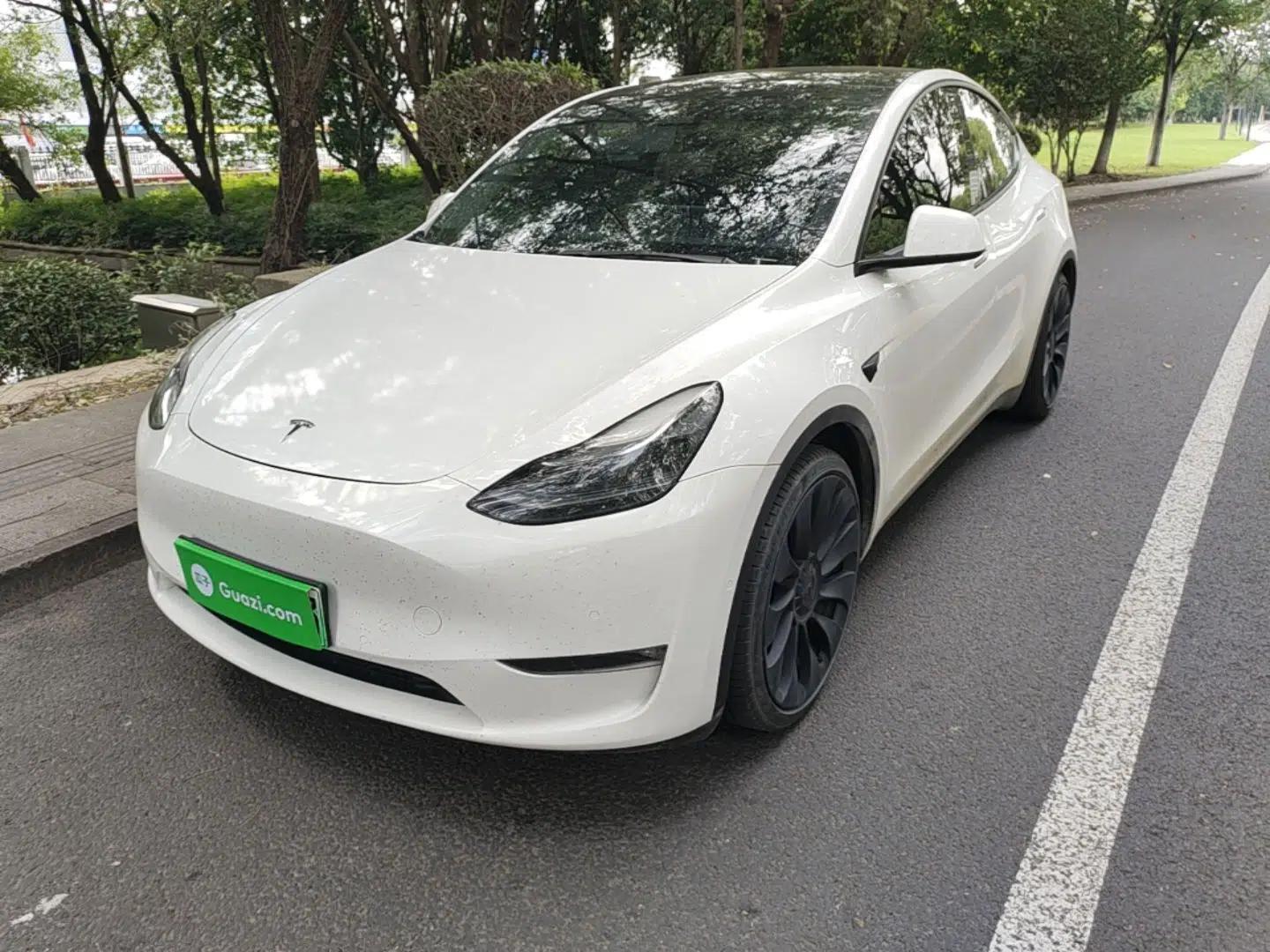 Tesla Model Y 2021 Performance High-Performance All-Wheel-Drive Version — миниатюра 1