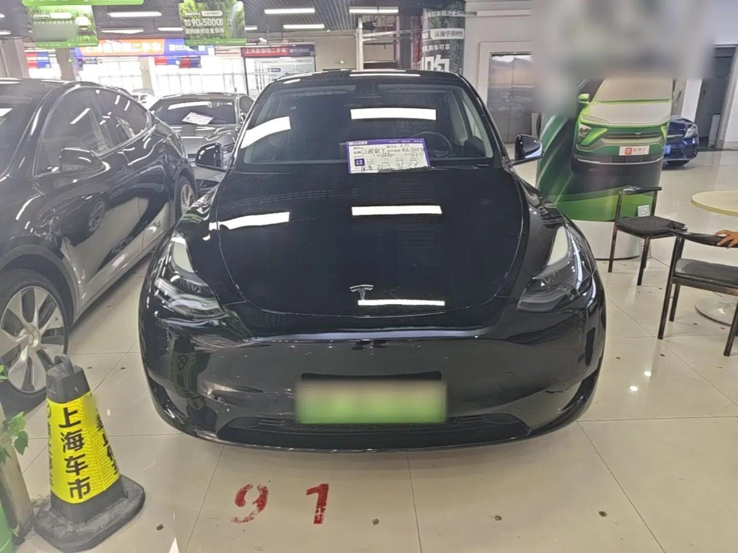 Tesla Model Y 2022 Revised Version Rear-Wheel Drive — миниатюра 2