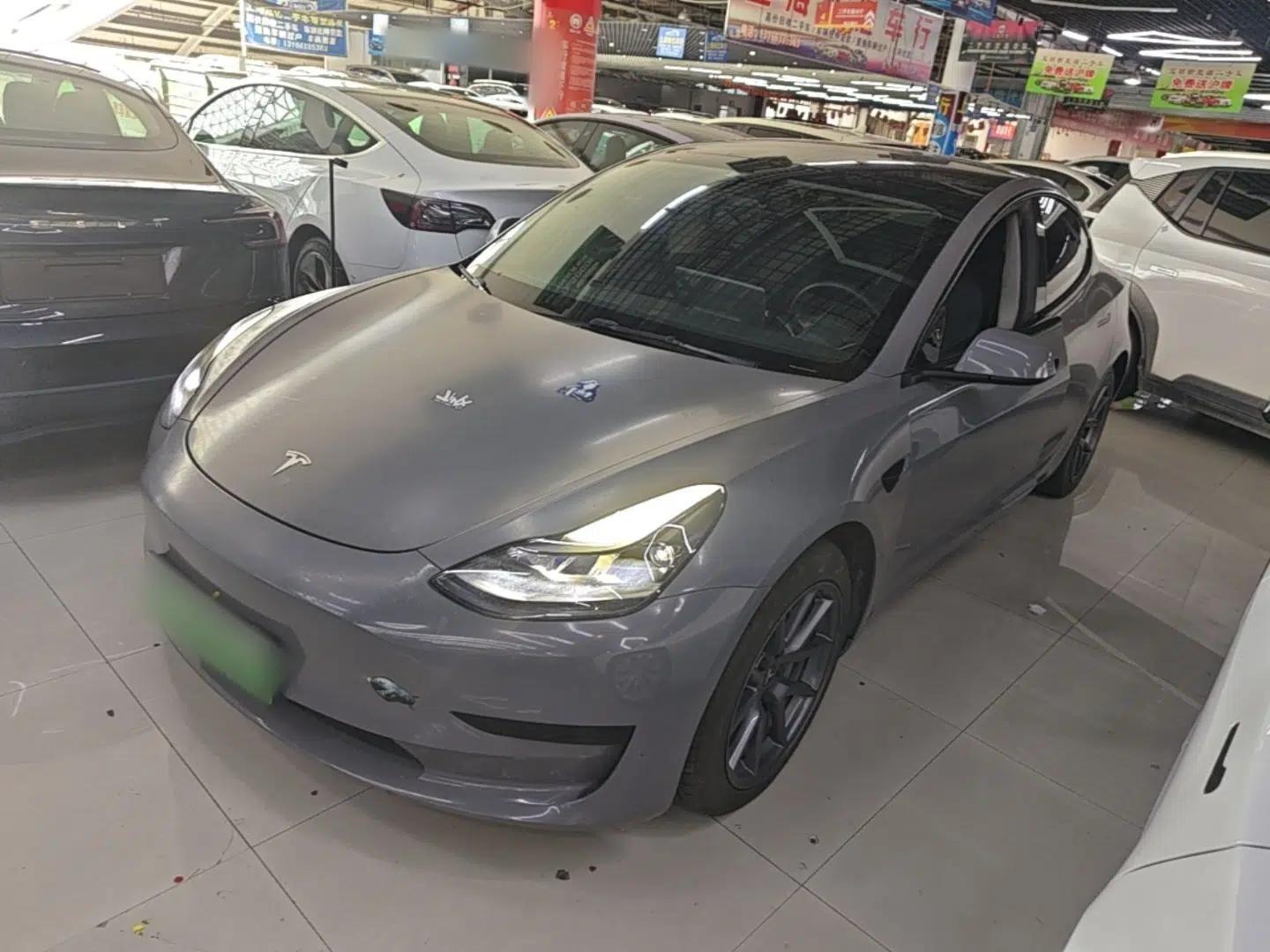 Tesla Model 3 2021 Standard Range Rear-Wheel Drive Upgraded Version 3D6 — миниатюра 1