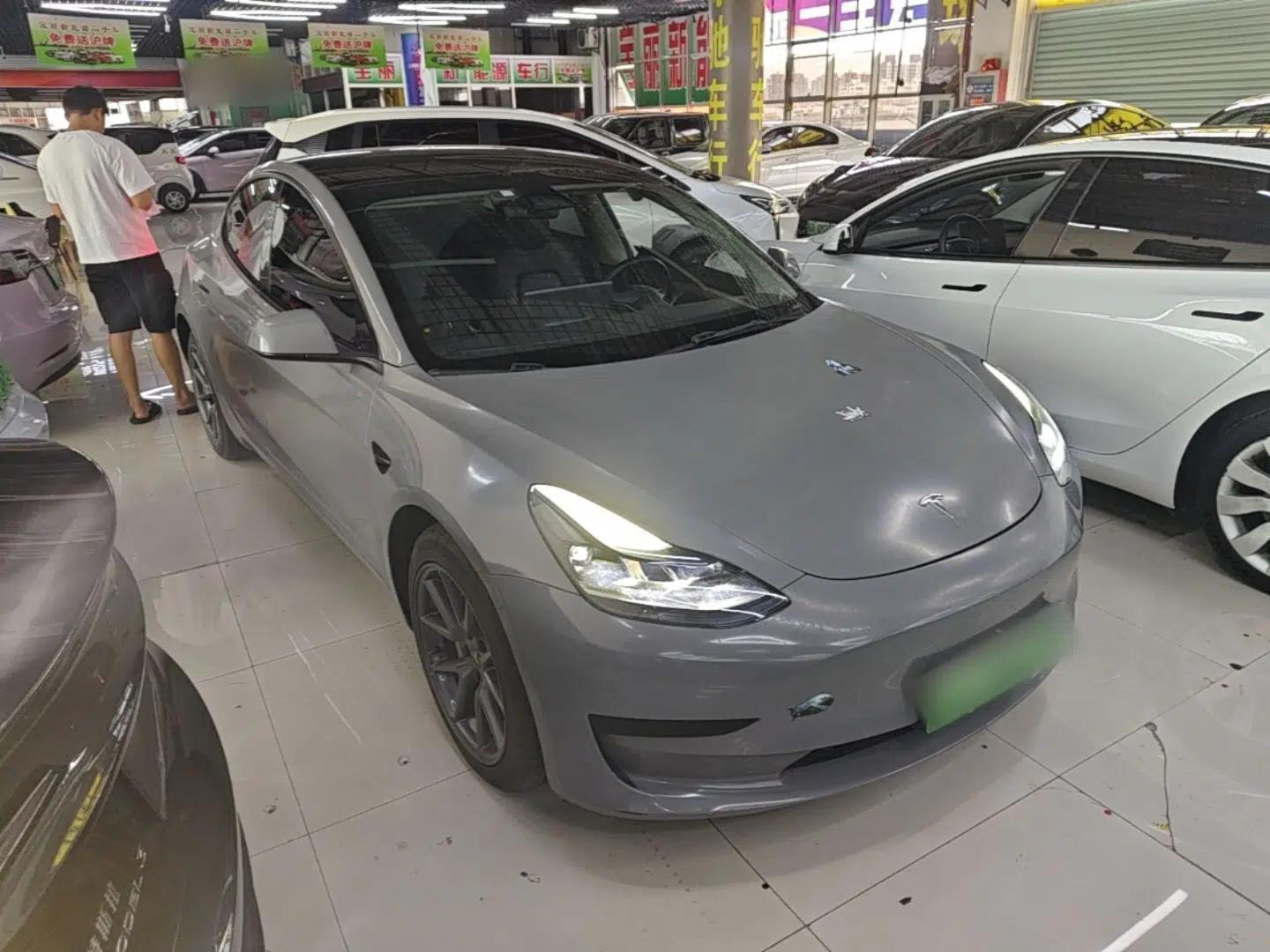 Tesla Model 3 2021 Standard Range Rear-Wheel Drive Upgraded Version 3D6 — миниатюра 3