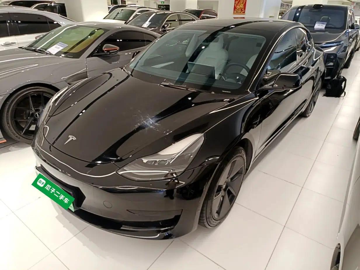 Tesla Model 3 2021 Revised Version Standard Range Rear-Wheel Drive Upgraded Edition 3D1 — миниатюра 1