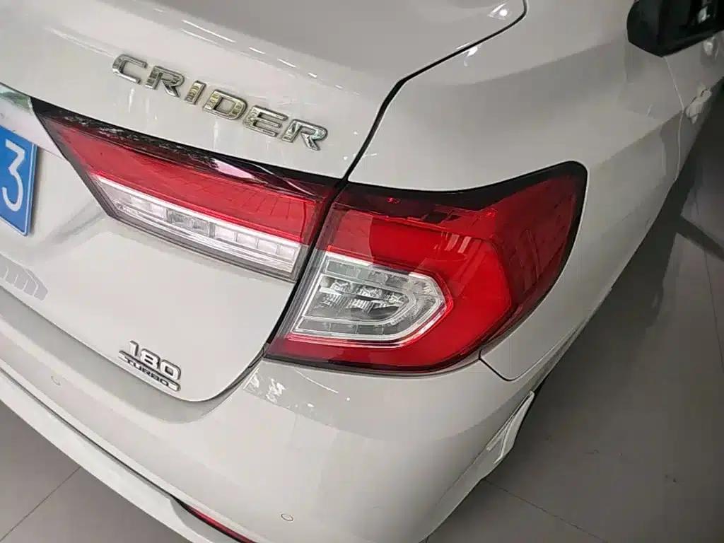 2019 Honda Crider 180Turbo CVT Luxury Edition (National VI Emission Standard) — миниатюра 8