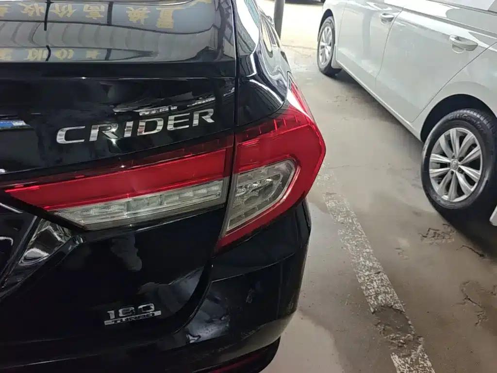 2019 Honda Crider 180Turbo CVT Comfort Edition (National VI Emission Standard) — миниатюра 8