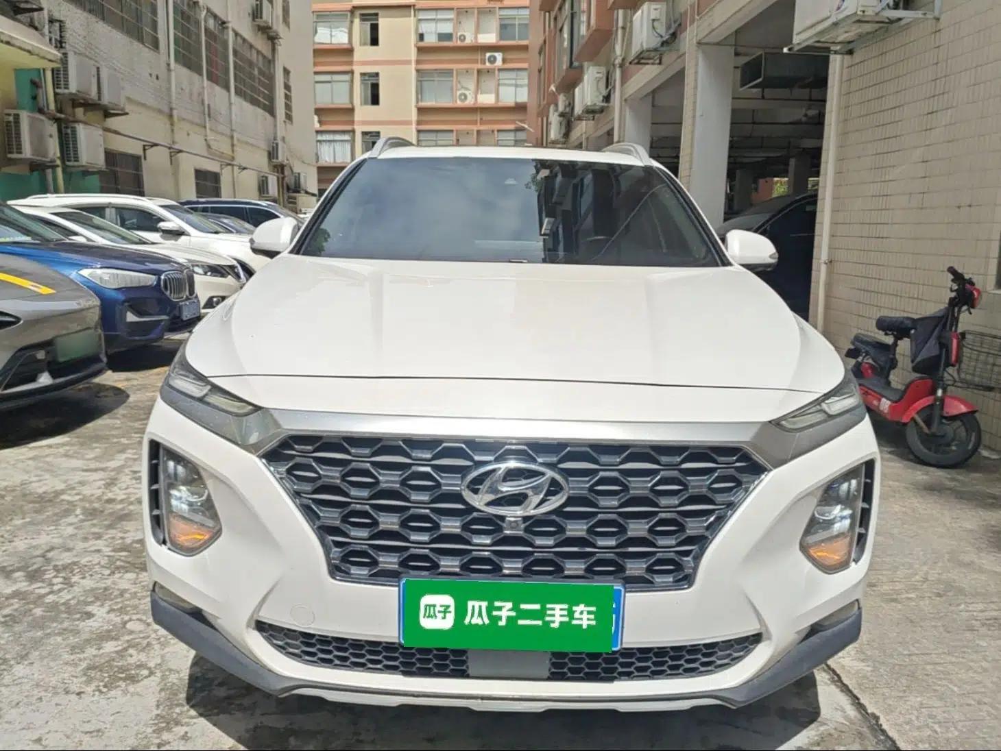 Hyundai Santa Fe 2019 380 TGDi DLX Automatic Two-Wheel Drive Prestige Plus Version China VI Standard — миниатюра 2