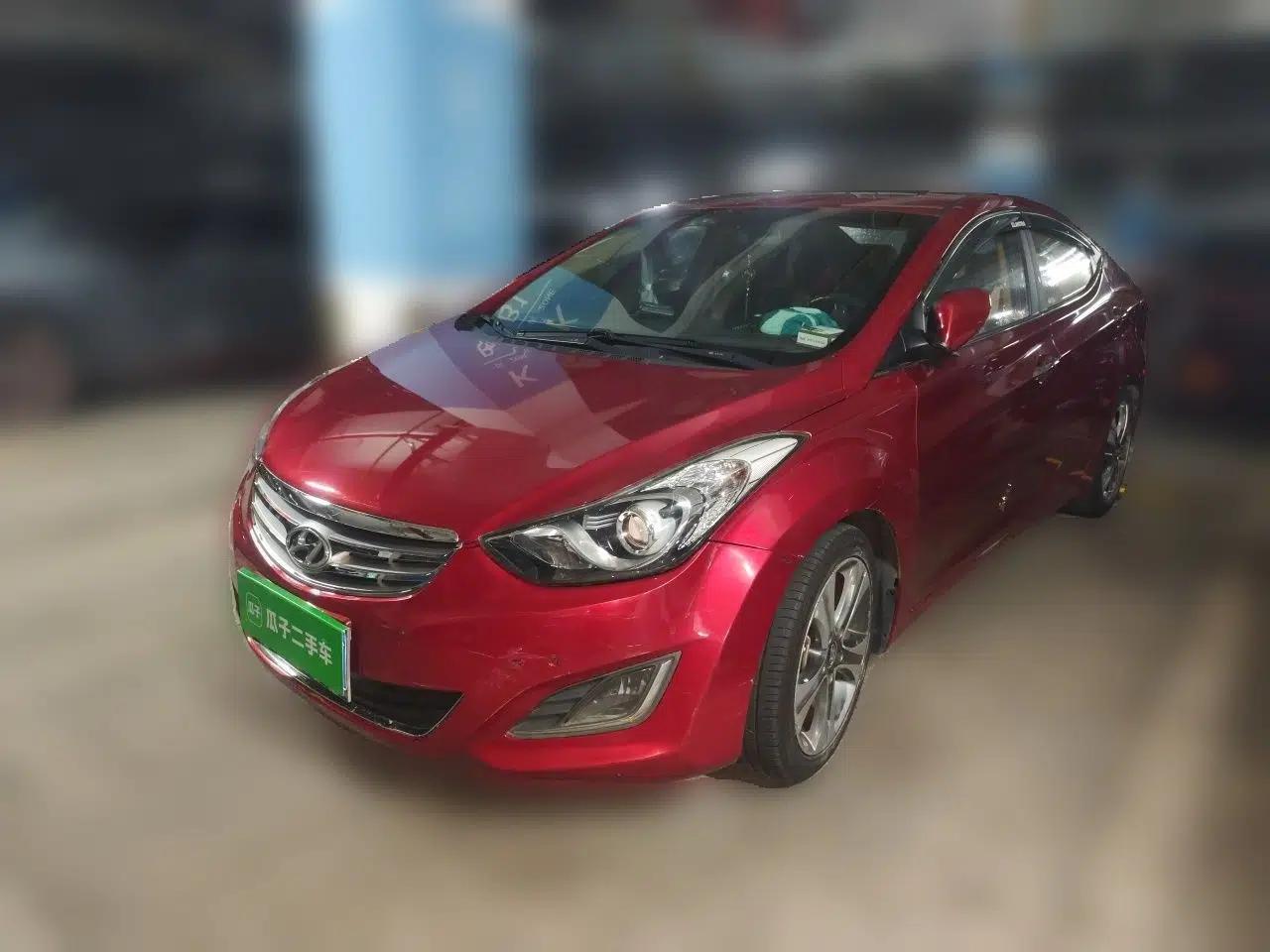 Hyundai Elantra (5th Generation / Langdong) 2012 1.8L Manual Luxury Version — миниатюра 1