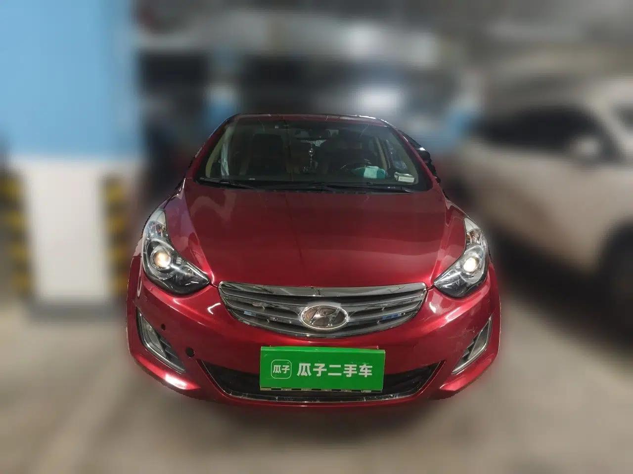 Hyundai Elantra (5th Generation / Langdong) 2012 1.8L Manual Luxury Version — миниатюра 2