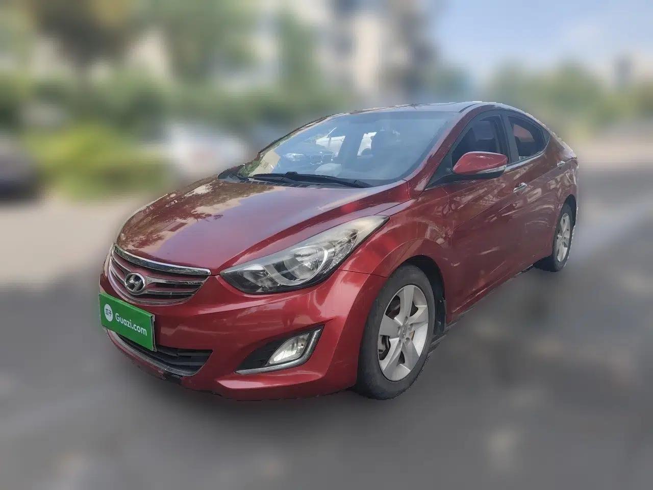 Hyundai Elantra (5th Generation / Langdong) 2012 1.6L Manual Leading Model — миниатюра 1