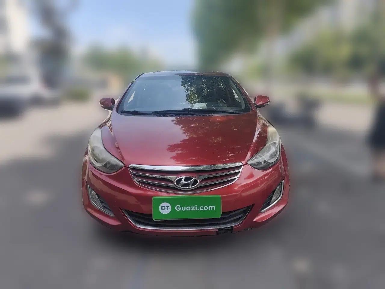 Hyundai Elantra (5th Generation / Langdong) 2012 1.6L Manual Leading Model — миниатюра 2