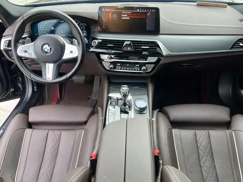 2022 BMW 5 Series, third facelift, 530Li Luxury M Sport Package — миниатюра 8