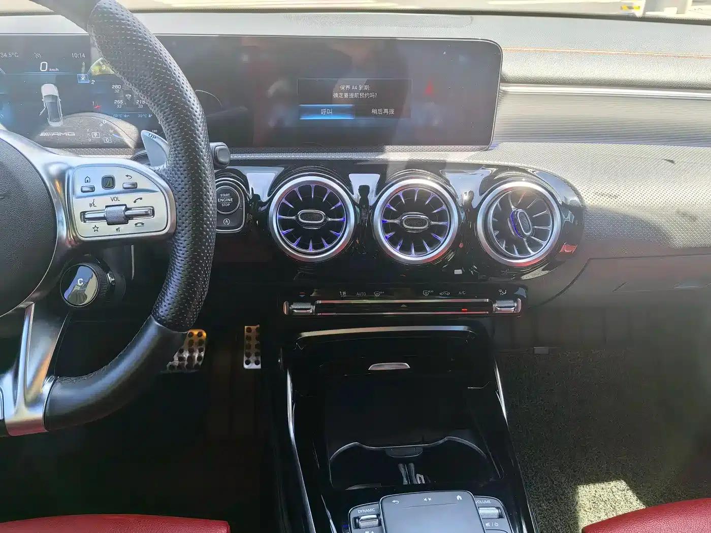 2021 Mercedes-Benz A-Class AMG A 35 L 4MATIC Midnight Edition — миниатюра 4
