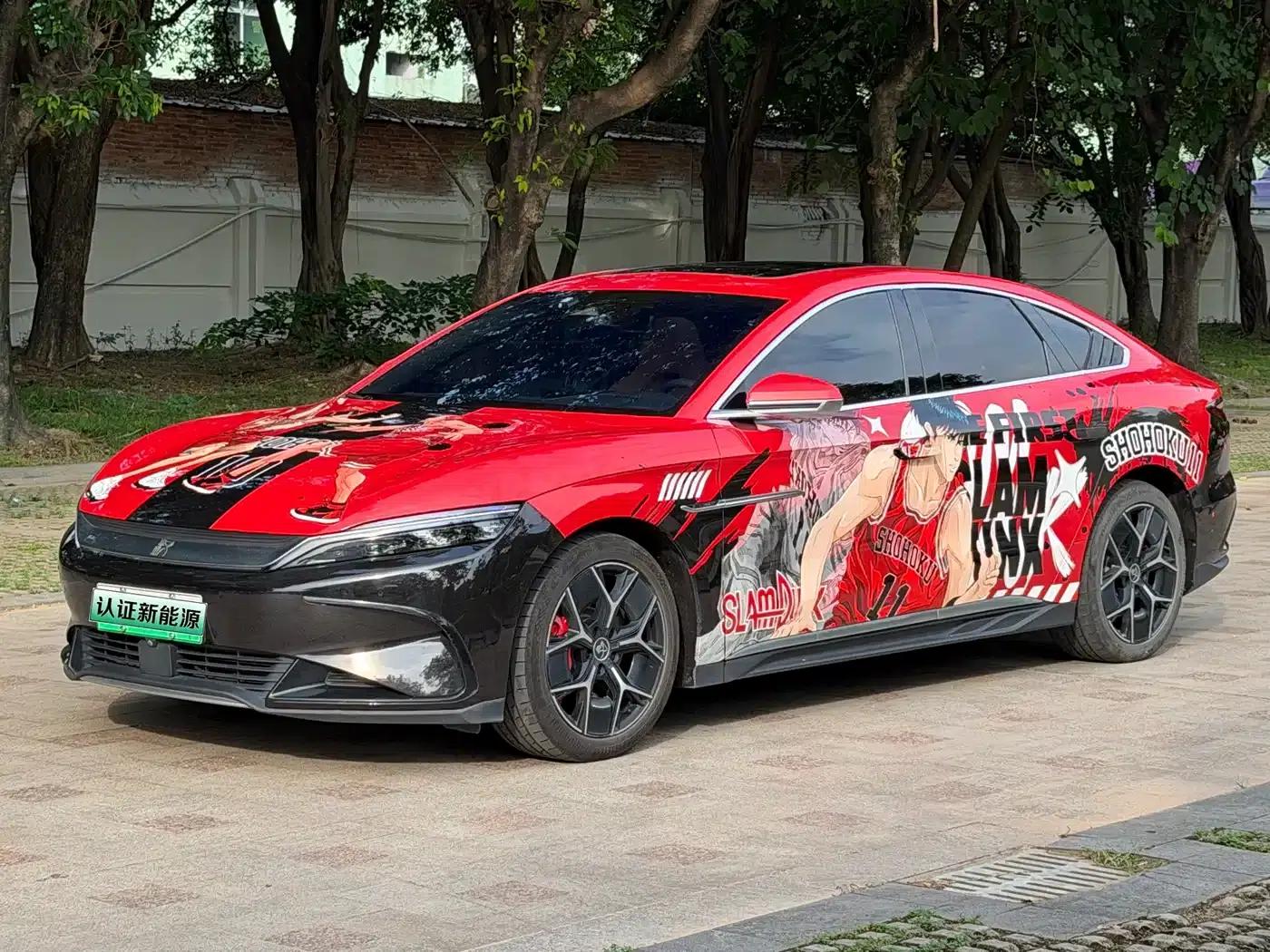 Han 2022 EV Genesis Edition 715KM Front-Wheel Drive Flagship Model — миниатюра 1