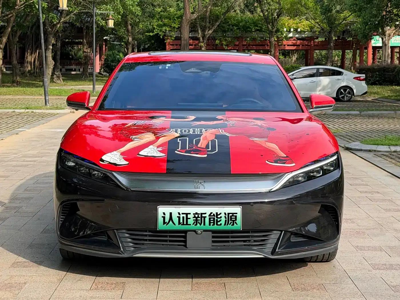 Han 2022 EV Genesis Edition 715KM Front-Wheel Drive Flagship Model — миниатюра 2