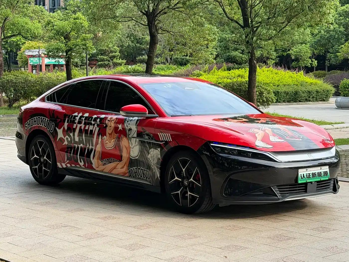 Han 2022 EV Genesis Edition 715KM Front-Wheel Drive Flagship Model — миниатюра 3
