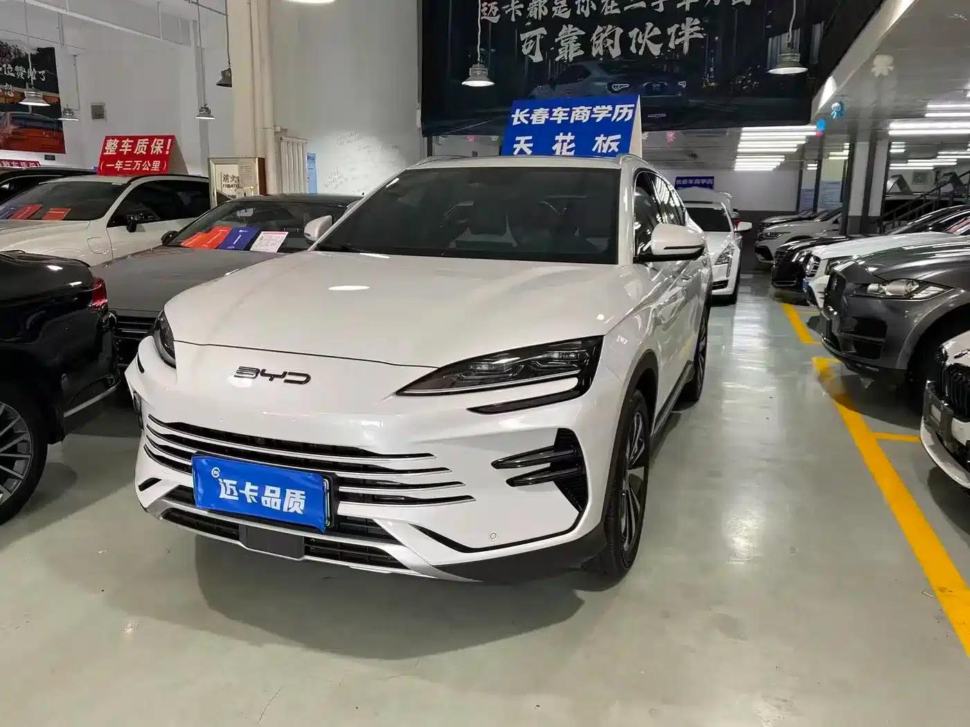 Song PLUS New Energy 2024 Glory Edition DM-i 110km Flagship Model — миниатюра 1