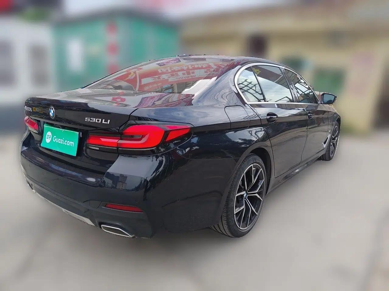 BMW 5 Series 2022 Second Facelift 530Li Luxury Version M Sport Package — миниатюра 6
