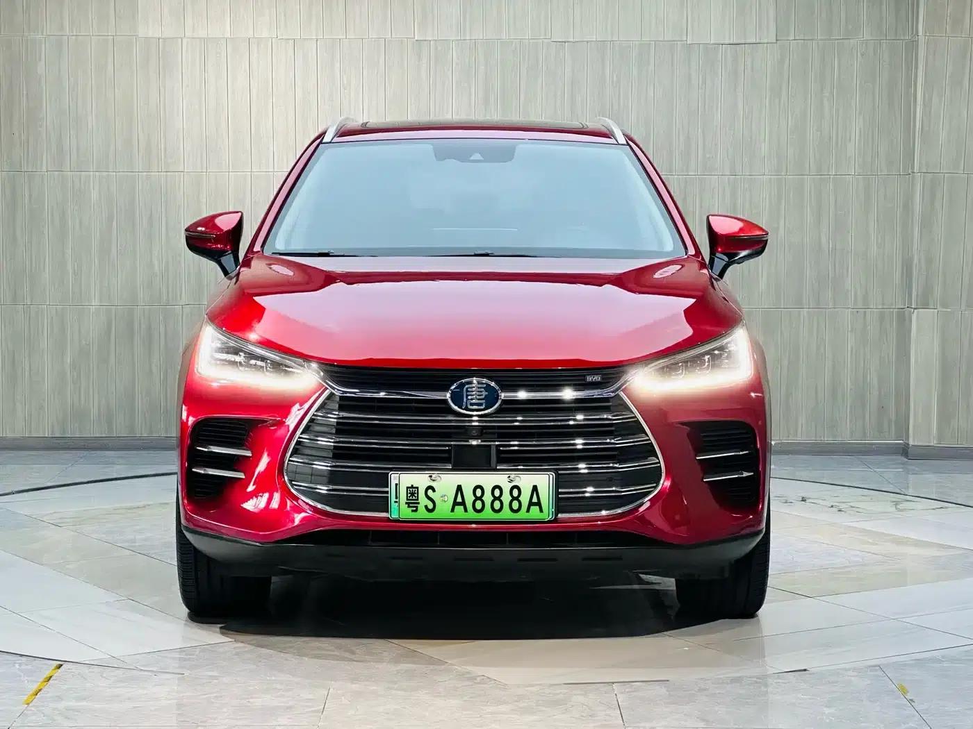 Tang New Energy 2018 DM 2.0T All-Wheel Drive Intelligent Connectivity Enjoyment Edition 7-Seater National V Emission Standard — миниатюра 2