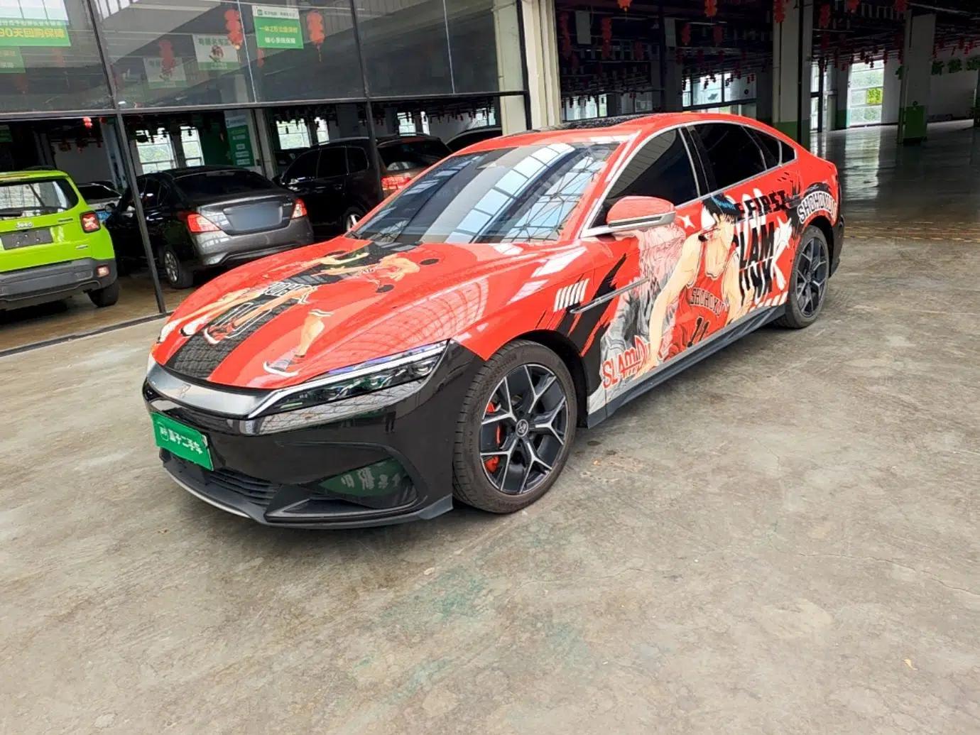 BYD Han 2022 EV Genesis Edition 715 km Front-Wheel-Drive Flagship Model — миниатюра 1