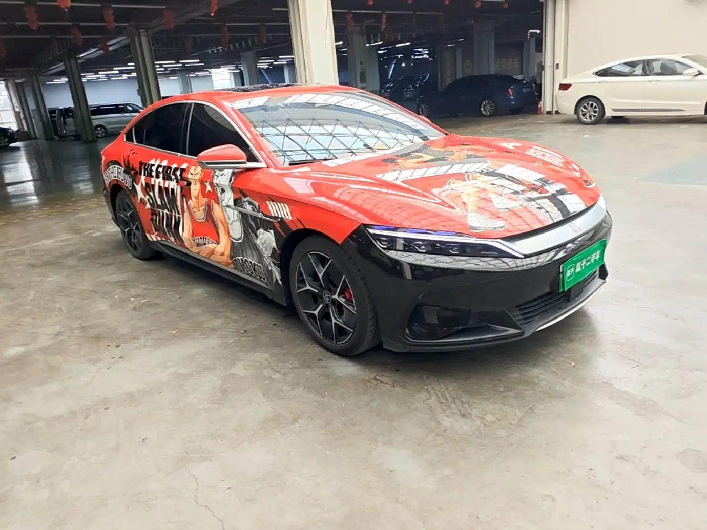 BYD Han 2022 EV Genesis Edition 715 km Front-Wheel-Drive Flagship Model — миниатюра 3