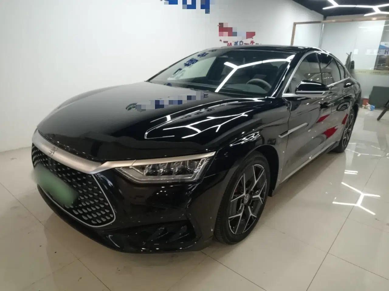 BYD Han 2024 DM-i Glory Edition 200KM Flagship Model — миниатюра 1
