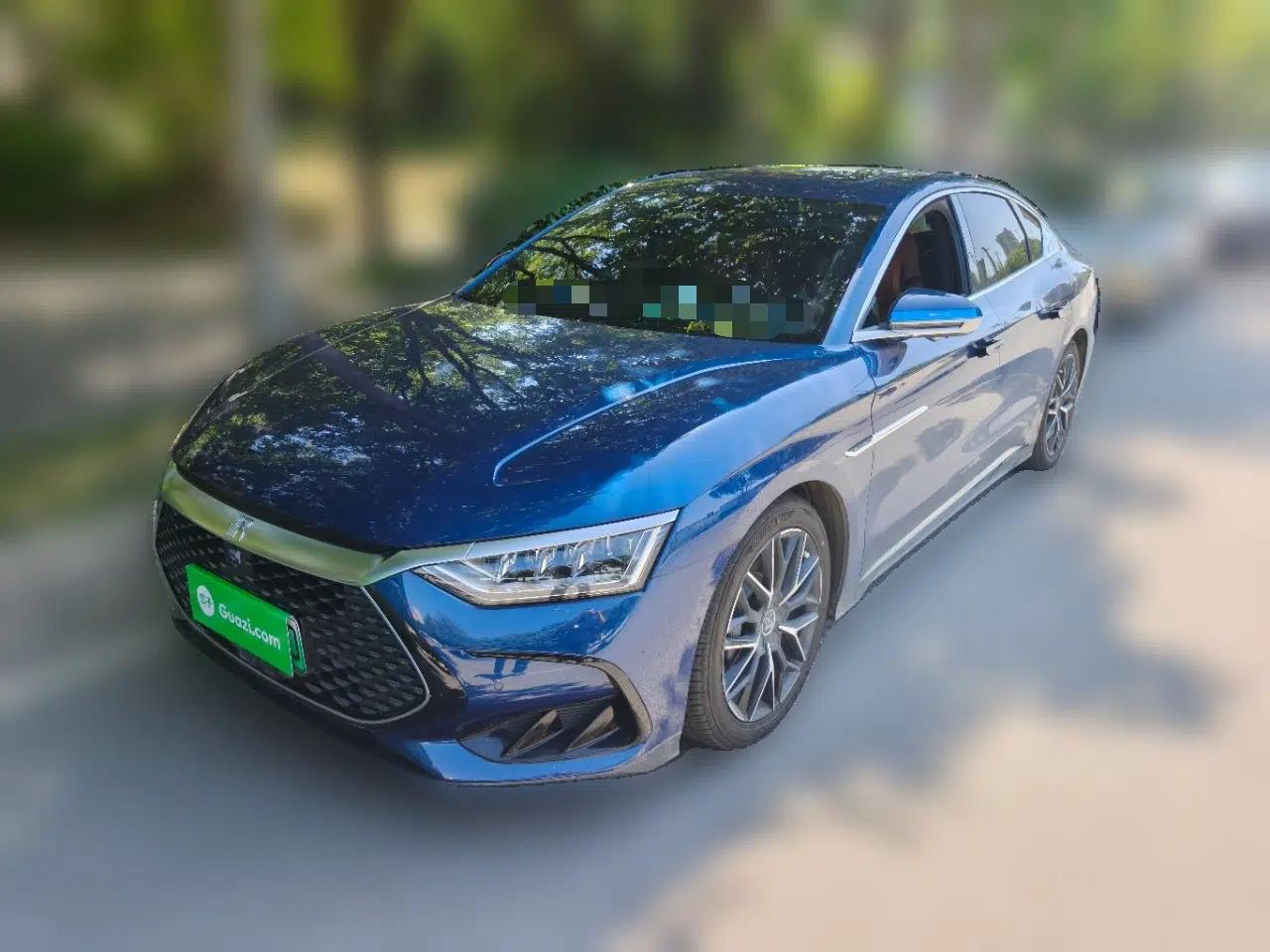 BYD Han 2022 DM-p 202km Four-Wheel Drive Flagship Model — миниатюра 1