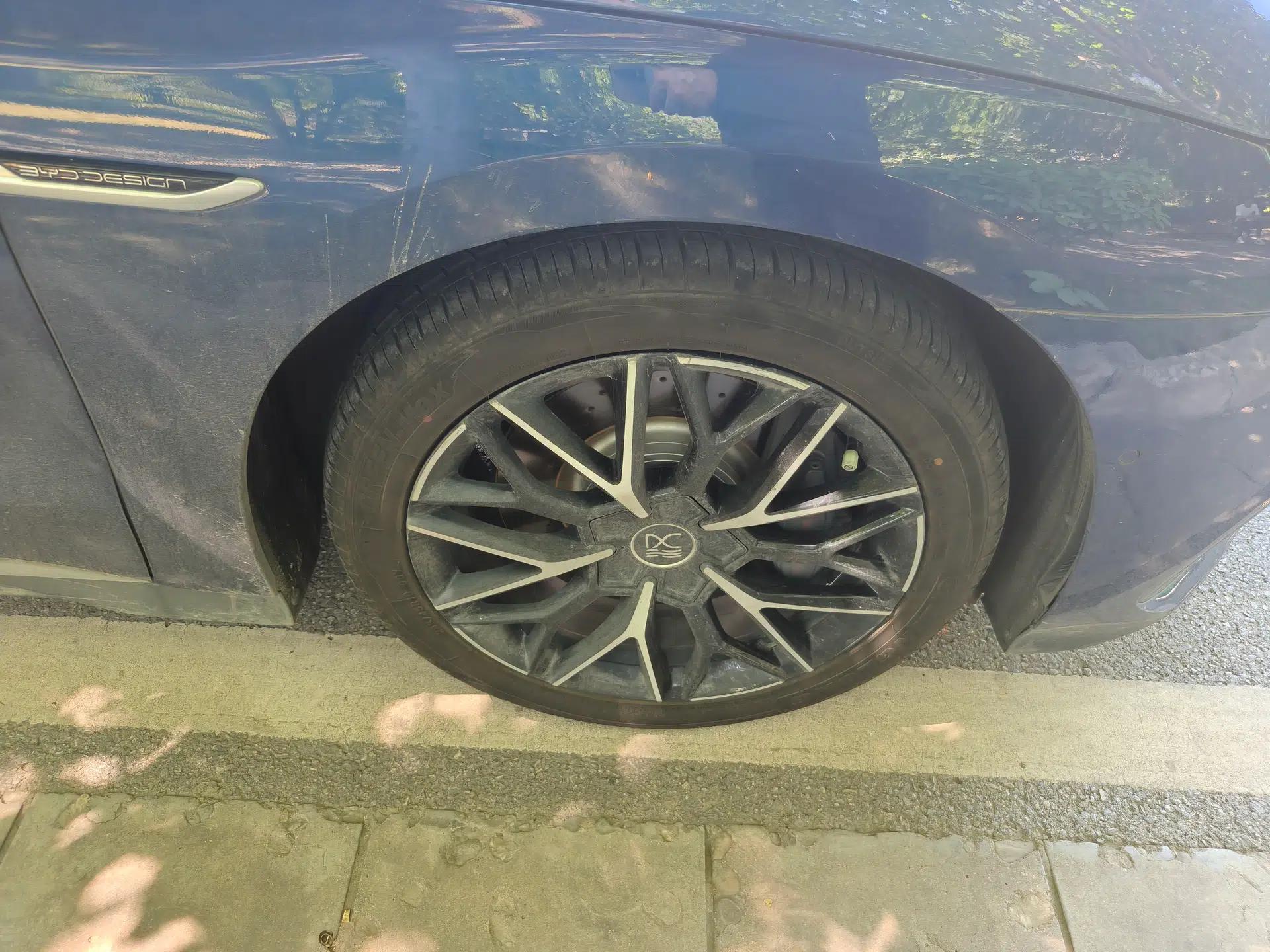 BYD Han 2022 DM-p 202km Four-Wheel Drive Flagship Model — миниатюра 8