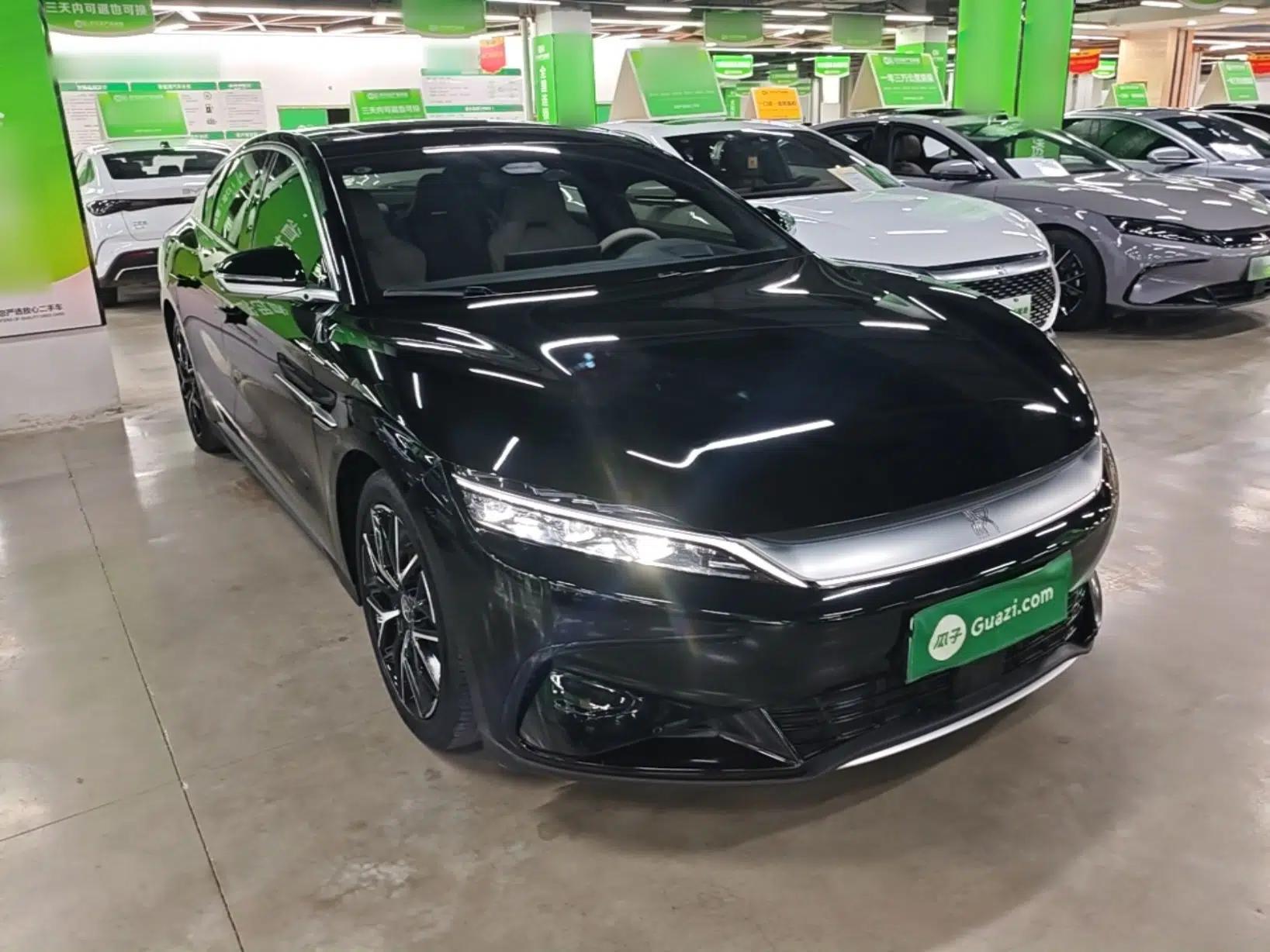 BYD Han 2024 EV Glory Edition 610 km All-Wheel Drive "Tian Shen Zhi Jia" Intelligent Driving Model — миниатюра 3