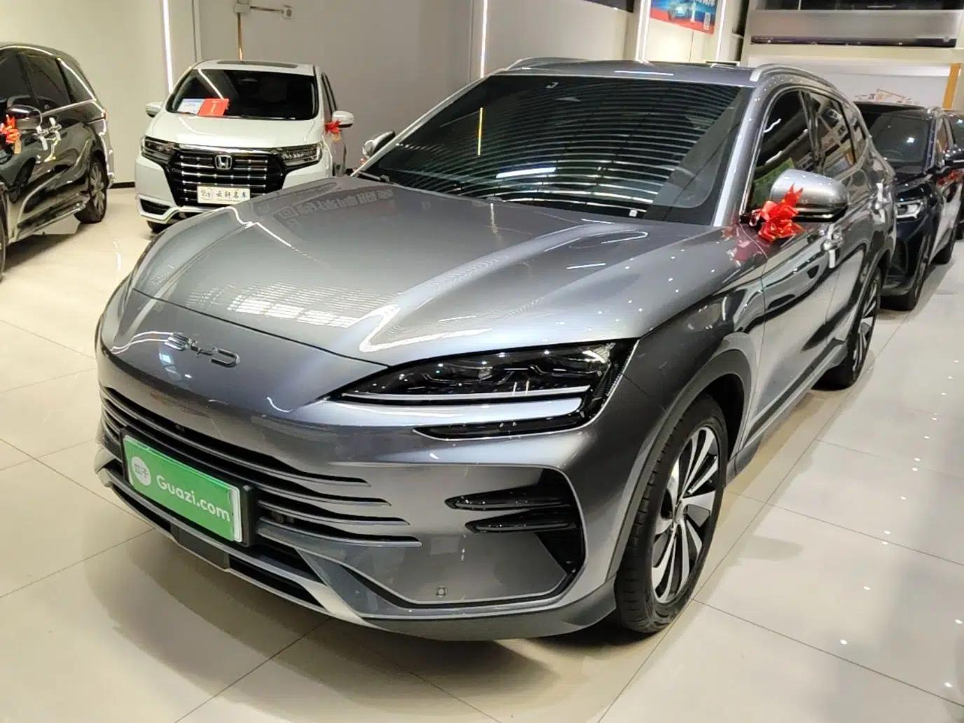 BYD Song PLUS New Energy 2024 HONOR Edition DM-i 110km Flagship PLUS — миниатюра 1
