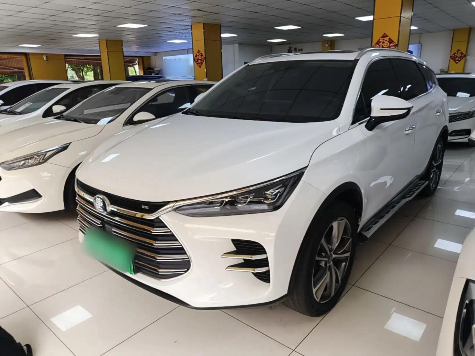 BYD Tang New Energy 2018 DM 2.0T All-Wheel Drive Smart Connect Advanced Model 7 Seats China V Emission Standard — миниатюра 1